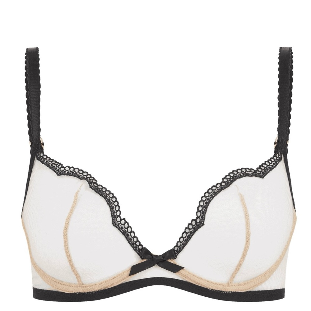 Brand New Agent Provocateur Kay Plunge Underwired Bra 34C